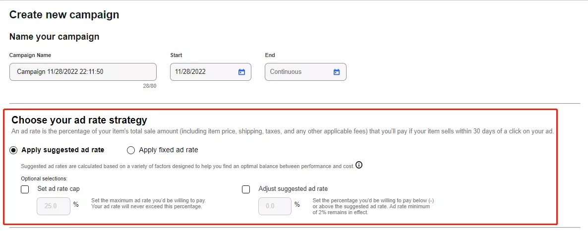 Promoted Listings Standard广告创建步骤-第4张图片