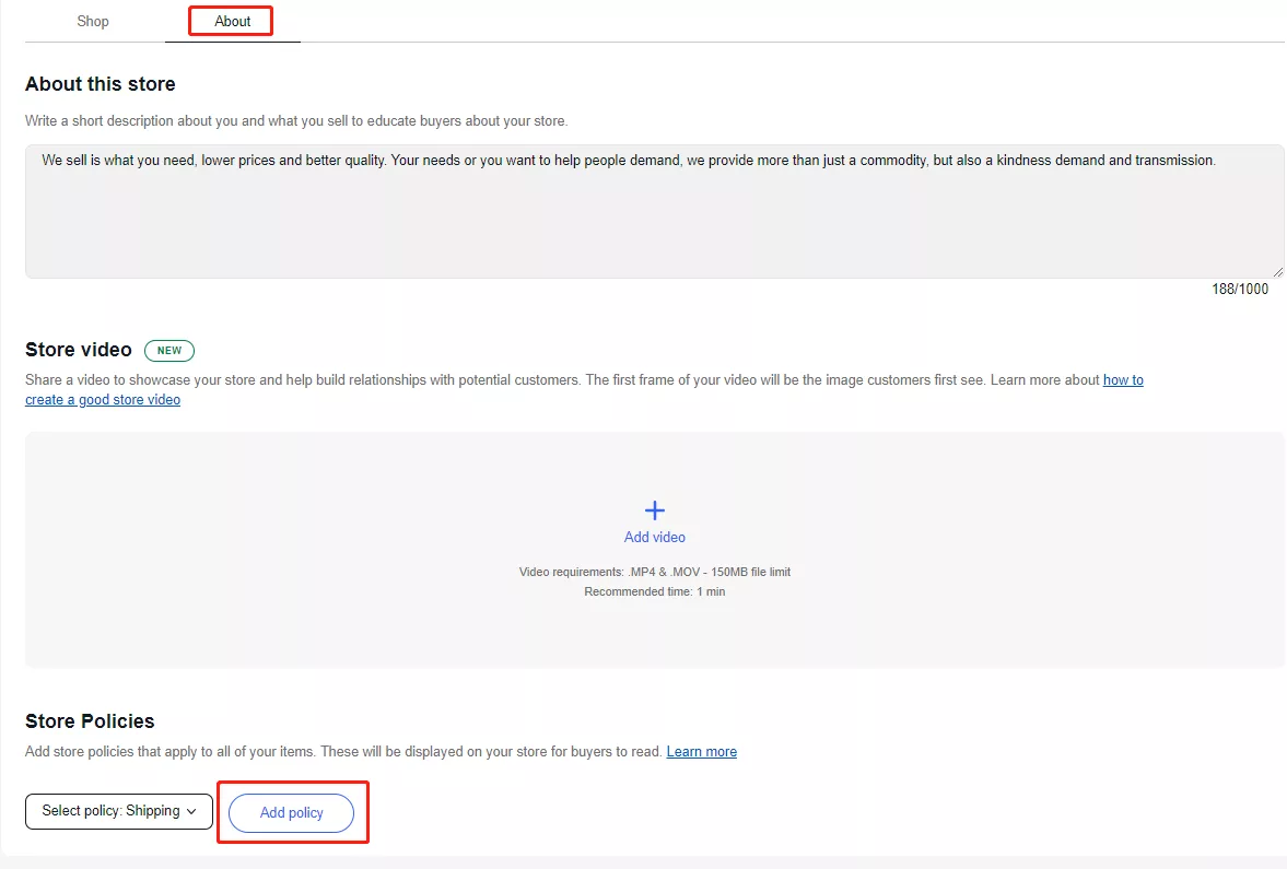 Store店铺设置-第25张图片