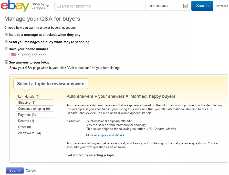 ManageyourQ&Aforbuyers设置买家常见问答-第2张图片