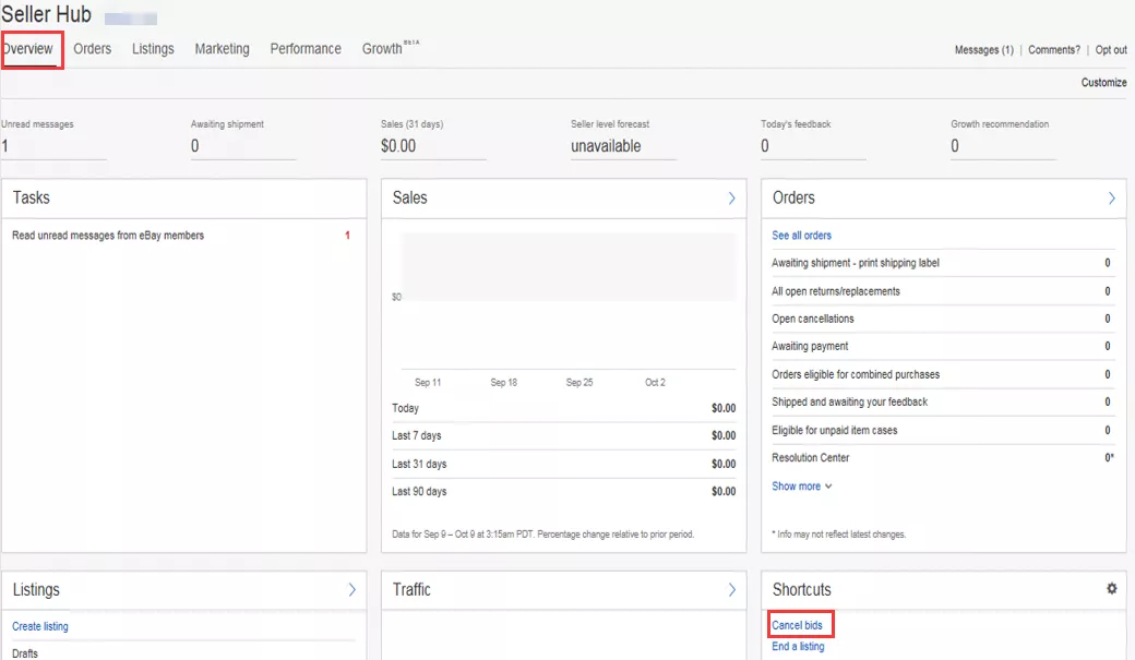 Cancelbids取消拍卖