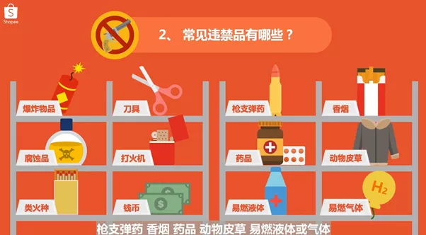 Shopee有哪些违禁品-第2张图片