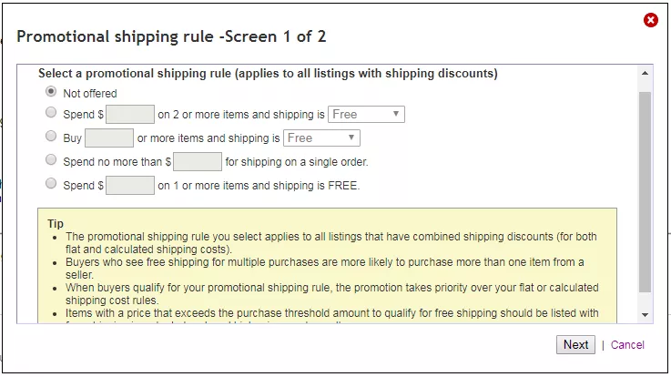 Shippingpreference-Offercombinedpaymentandshippingdiscount-第6张图片