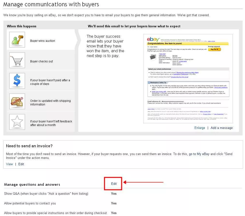 ManageyourQ&Aforbuyers设置买家常见问答