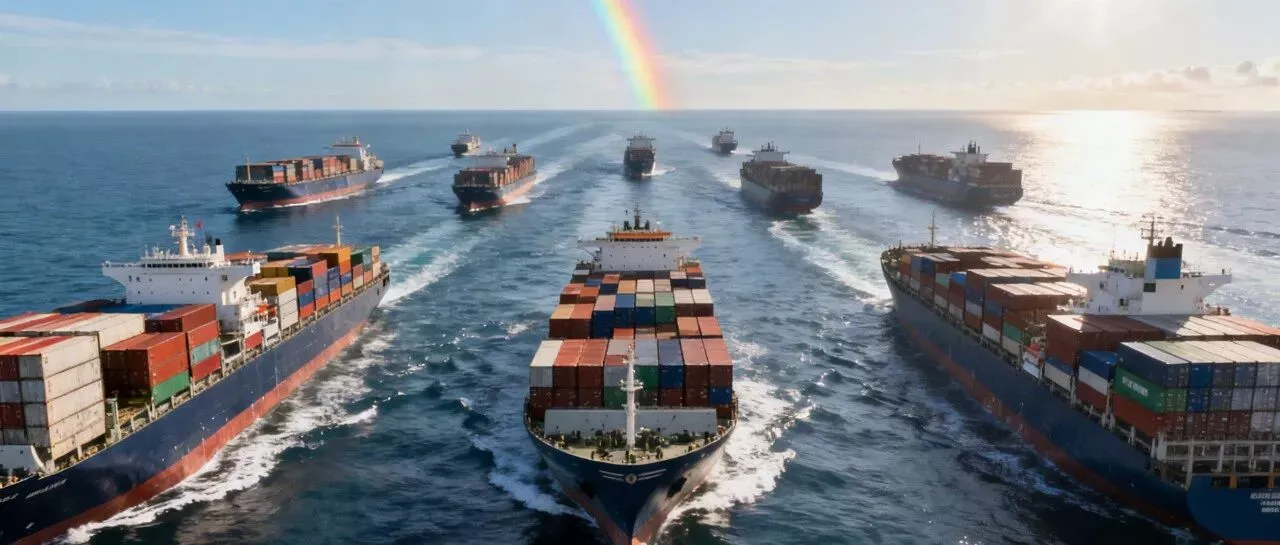 中美贸易战从陆上蔓延到海上：跨境电商海运成本将推高50百分之，产品单价至少需上调15百分之才能保本！