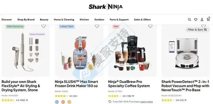 25-cv-25323，SharkNinja沙冰机及托盘配件跨境维权，TRO风险已至