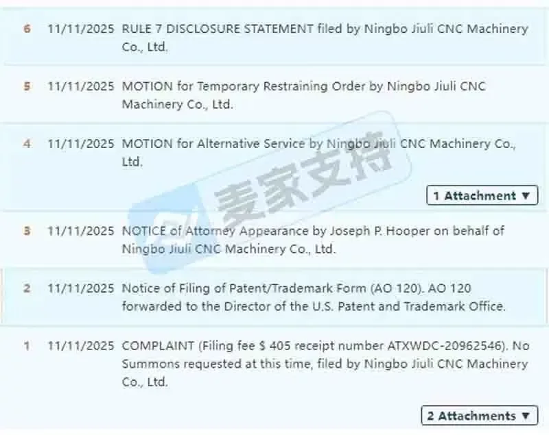 25-cv-01809，激光校准器美国专利已发起维权，跨境卖家注意避雷！