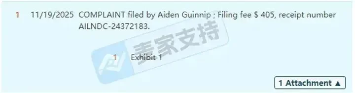 25-cv-14147，神秘动物学海报图高危！keith新案TRO冻结雷区紧急排查！