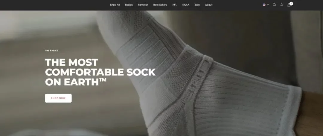 独立站优秀案例分析：运动袜品牌如何玩转年轻市场？