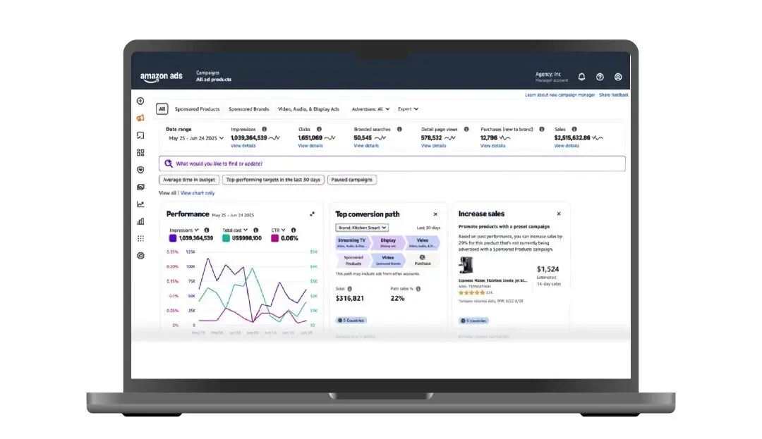 亚马逊广告提效67%：unBoxed2025如何用整合+AI改变卖家工作方式